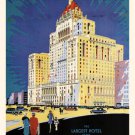 the ROYAL YORK HOTEL vintage travel poster CANADA 1929 20x30 HOT top quality