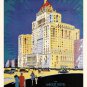 the ROYAL YORK HOTEL vintage travel poster CANADA 1929 20x30 HOT top quality
