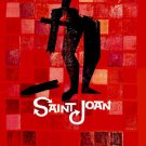 rare OTTO PREMINGER'S SAINT JOAN movie poster JOHN GIELGUD drama 20x30