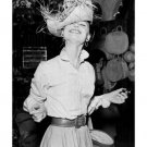 AUDREY HEPBURN SHOPPING IN L.A. MEXICAN MARKET by earl theisen POSTER 20x30