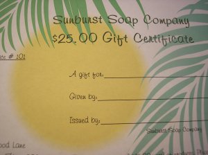 $50.00 Gift Certificate