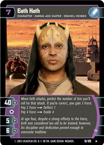 #010 Eeth Koth (A) Star Wars TCG JG