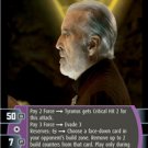 #009 Darth Tyranus (F) Star Wars TCG JG