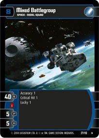 #27 Mixed Battlegroup (RotJ rare) Star Wars TCG