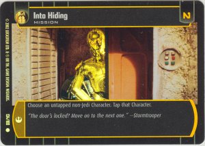 #134 Into Hiding FOIL ANH