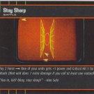 #123 Stay Sharp FOIL ANH