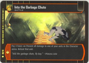 #84 Into the Garbage Chute FOIL ANH