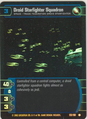 #133 Droid Starfighter Squadron FOIL AOTC