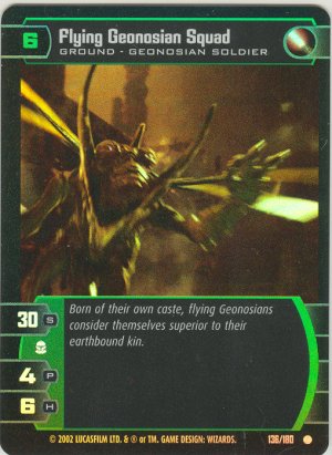 #136 Flying Geonosian Squad FOIL AOTC