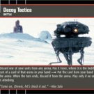 #17 Decoy Tactics (ESB rare) Star Wars TCG