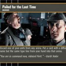 #23 Failed for the Last Time (ESB rare) Star Wars TCG