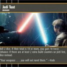 #30 Jedi Test (ESB rare) Star Wars TCG