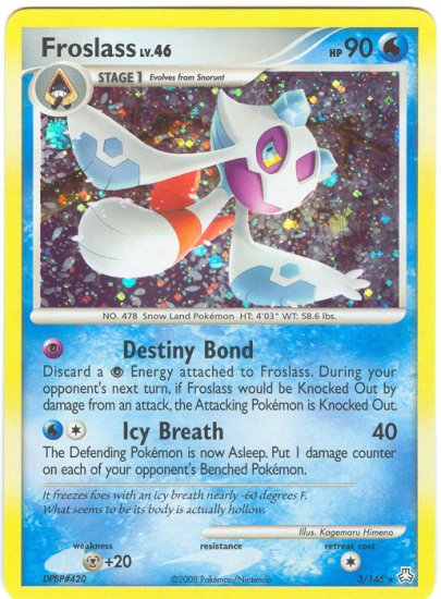 Froslass Lv.46 (Rare Normal) 3/146 Legends Awakened Pokemon TCG