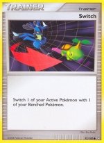 93 Switch (Common Normal) Stormfront Pokemon TCG