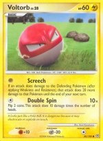 80 Voltorb (Common Normal) Stormfront Pokemon TCG