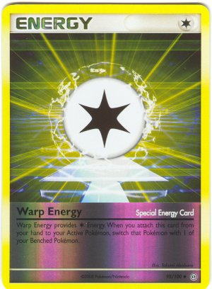 95 Warp Energy (U) REVERSE FOIL Stormfront Pokemon TCG