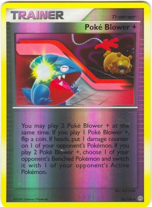 88 Poke Blower (U) REVERSE FOIL Stormfront Pokemon TCG