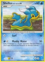 73 Shellos East Sea (Common Normal) Majestic Dawn Pokemon TCG