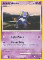 60 Croagunk (Common Normal) Majestic Dawn Pokemon TCG