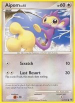 51 Aipom (Common Normal) Majestic Dawn Pokemon TCG