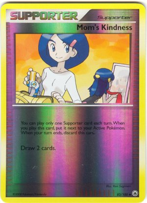 83 Mom's Kindness REVERSE FOIL (U) Majestic Dawn Pokemon TCG