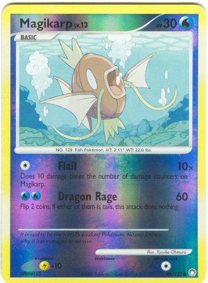 89 Magikarp REVERSE FOIL (C) Mysterious Treasures Pokemon TCG