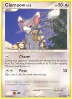 83 Glameow (Common Normal) Diamond and Pearl Pokemon TCG
