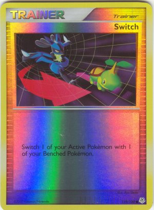 119 Switch (C) REVERSE FOIL Diamond and Pearl Pokemon TCG