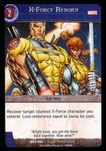 X-Force Reborn (C) MEV-085 VS System TCG Marvel Evolutions