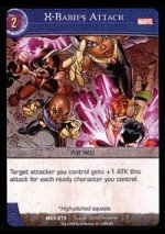 X-Babies Attack (C) MEV-275 VS System TCG Marvel Evolutions