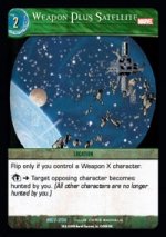 Weapon Plus Satellite (U) MEV-206 VS System TCG Marvel Evolutions