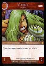 Vertigo, Mutate (C) MEV-116 VS System TCG Marvel Evolutions