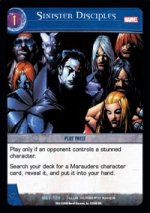 Sinister Disciples (U) MEV-128 VS System TCG Marvel Evolutions