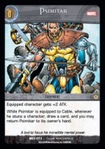 Psimitar (C) MEV-073 VS System TCG Marvel Evolutions
