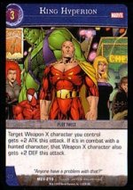 King Hyperion (C) MEV-210 VS System TCG Marvel Evolutions