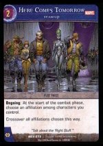 Here Comes Tomorrow, Team-Up (C) MEV-273 VS System TCG Marvel Evolutions