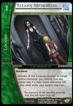 Titans Memorial: (U) DLS-166 VS System TCG DC Legion of Superheroes