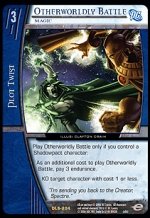 Otherworldly Battle, Magic (R) DLS-204 VS System TCG DC Legion of Superheroes