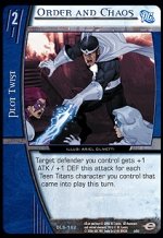 Order and Chaos (U) DLS-162 VS System TCG DC Legion of Superheroes