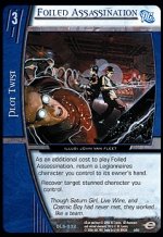 Foiled Assassination (U) DLS-032 VS System TCG DC Legion of Superheroes