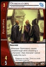 Dominators, Alien Invaders (C) DLS-052 VS System TCG DC Legion of Superheroes