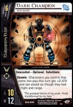 Dark Champion, Mockery (C) DLS-090 VS System TCG DC Legion of Superheroes