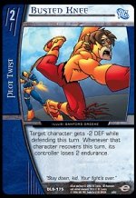 Busted Knee (C) DLS-175 VS System TCG DC Legion of Superheroes