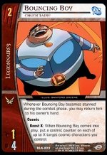 Bouncing Boy, Chuck Taine (C) DLS-003 VS System TCG DC Legion of Superheroes