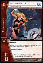 Andromeda, Laurel Gand (C) DLS-001 VS System TCG DC Legion of Superheroes