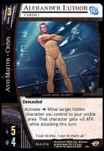 Alexander Luthor, Earth 3 (U) DLS-216 VS System TCG DC Legion of Superheroes