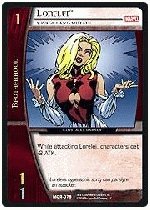 Lorelei, Savage Land Mutate (U) MOR-079 Marvel Origins (1st Ed.) VS System TCG
