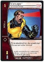 Cyclops, Scott Summers (C) MOR-006 Marvel Origins (1st Ed.) VS System TCG