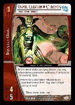 David Clinton as Chronos, The Time Thief (C) DJL-080 DC Justice League VS System TCG