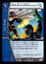 All Too Easy (C) DJL-102 DC Justice League VS System TCG